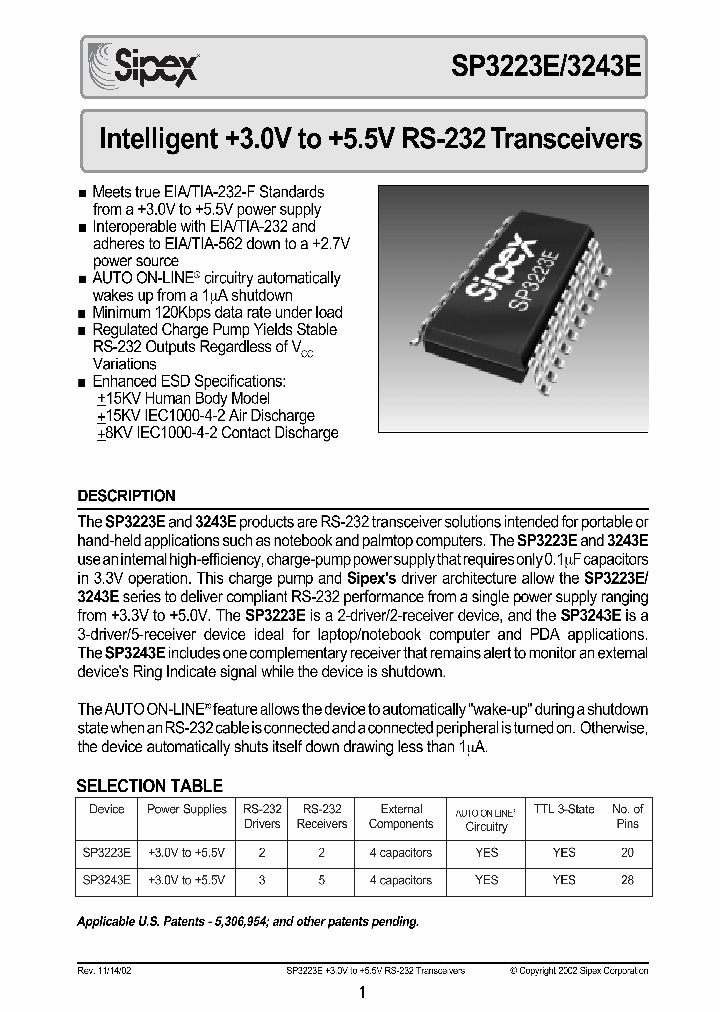 SP3223E_35857.PDF Datasheet