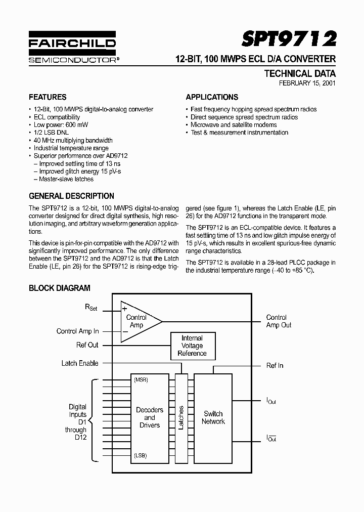 SPT9712_317752.PDF Datasheet