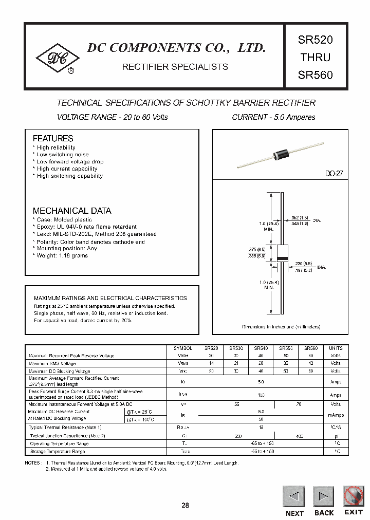 SR540_351144.PDF Datasheet