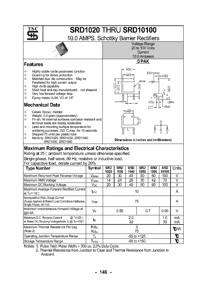 SRD1060_308924.PDF Datasheet