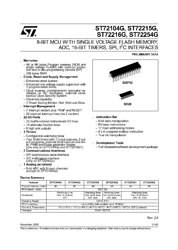ST72C215G2B6_187430.PDF Datasheet
