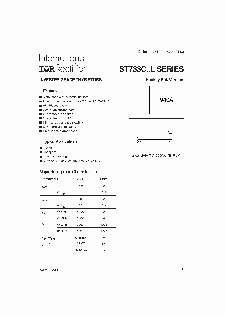 ST733CLSERIES_310698.PDF Datasheet
