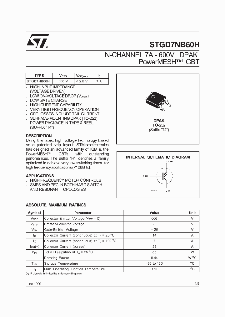 STGD7NB60H_328891.PDF Datasheet