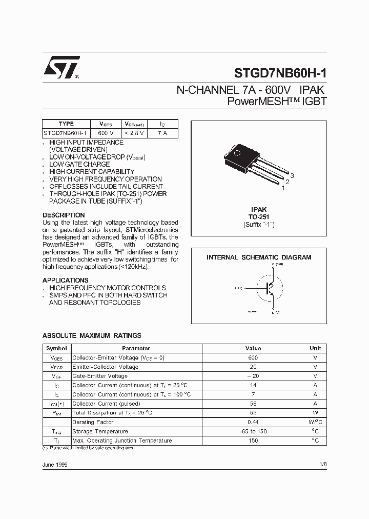 STGD7NB60H-1_77075.PDF Datasheet