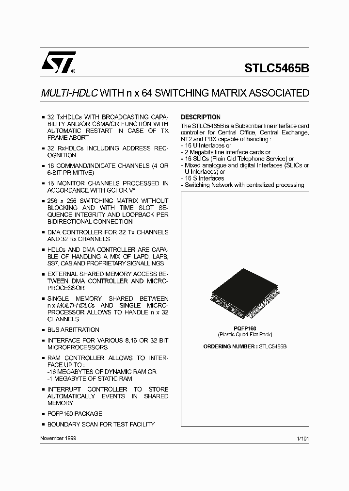 STLC5465_329037.PDF Datasheet