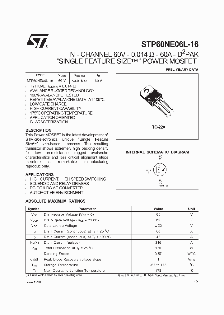 STP60NE06L-16_305920.PDF Datasheet