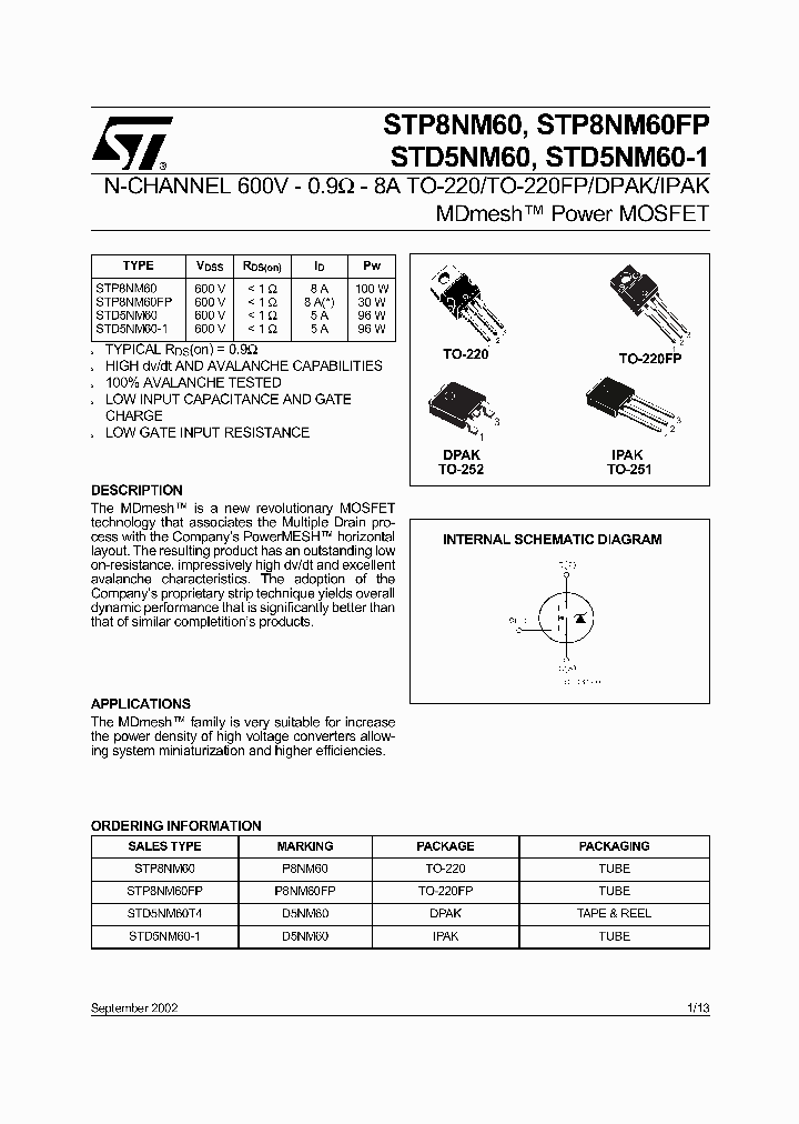 STP8NM60FP_202718.PDF Datasheet