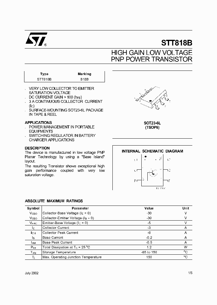 STT818B_202425.PDF Datasheet