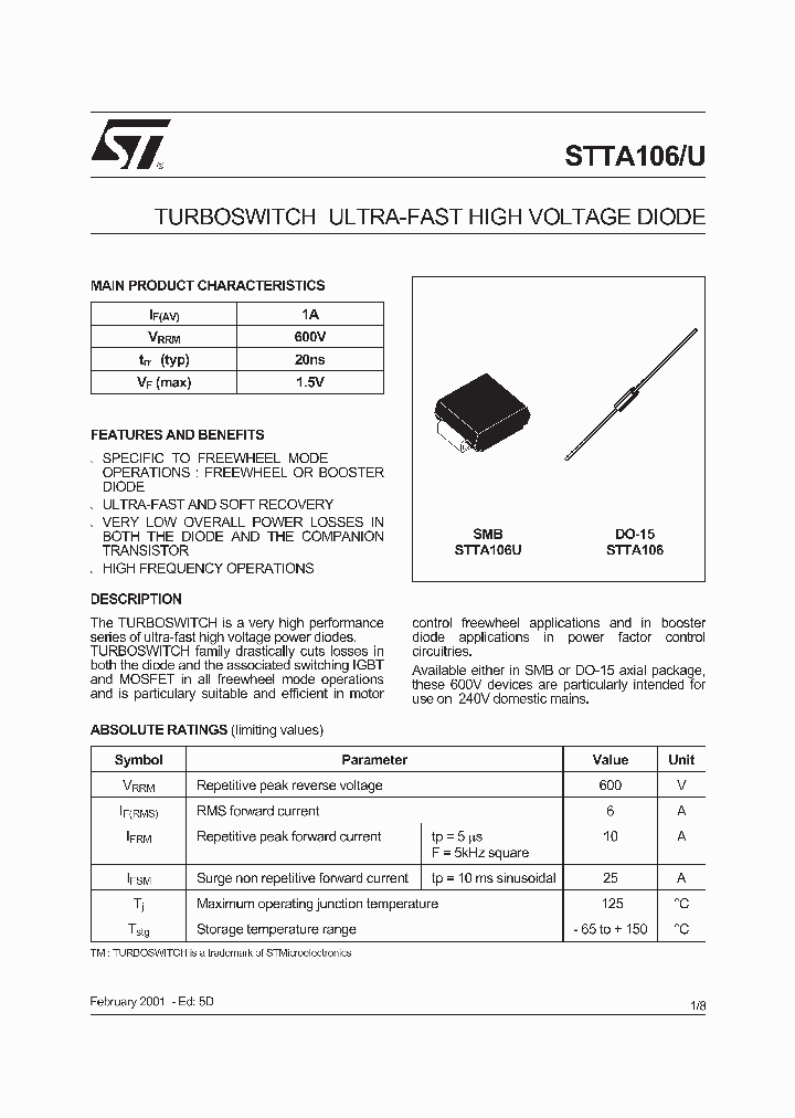 STTA106RL_180224.PDF Datasheet