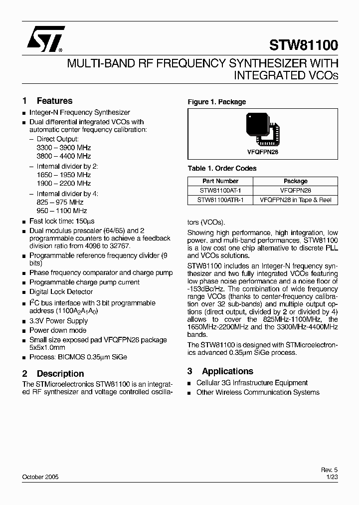 STW81100_319569.PDF Datasheet