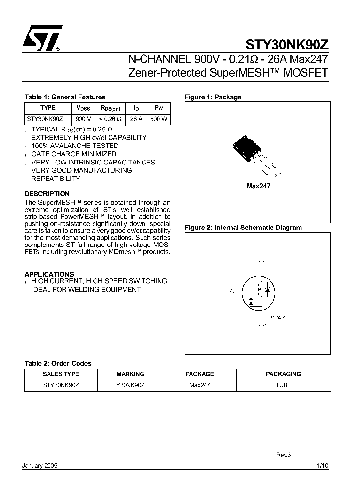 STY30NK90Z_385988.PDF Datasheet