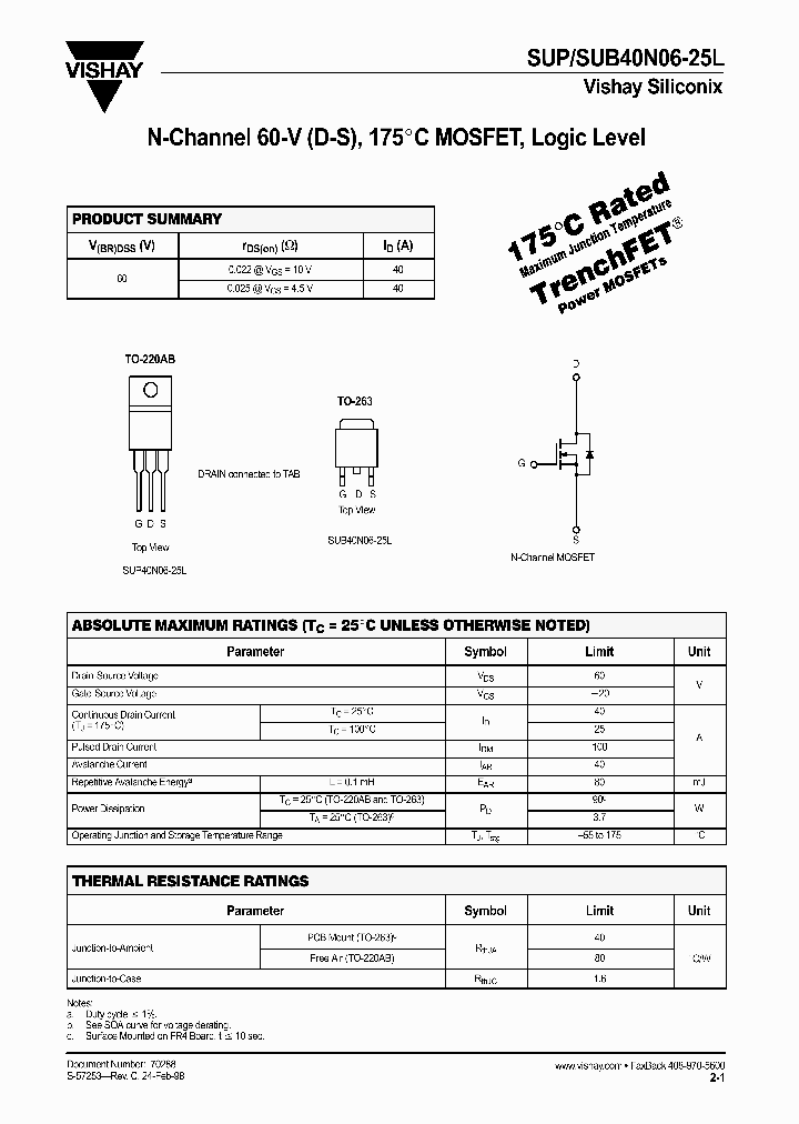 SUP40N06-25L_337051.PDF Datasheet