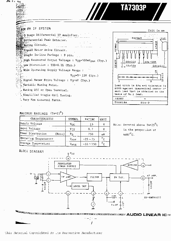 TA7303PNBSP_242172.PDF Datasheet