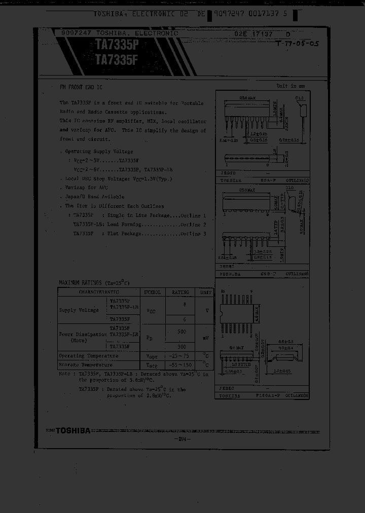 TA7335_185772.PDF Datasheet