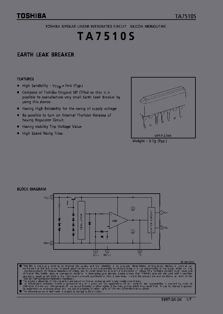 TA7510_96625.PDF Datasheet