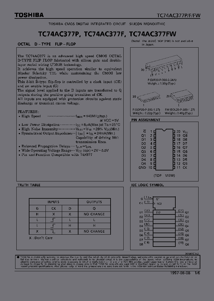 TC74AC534FW_358256.PDF Datasheet