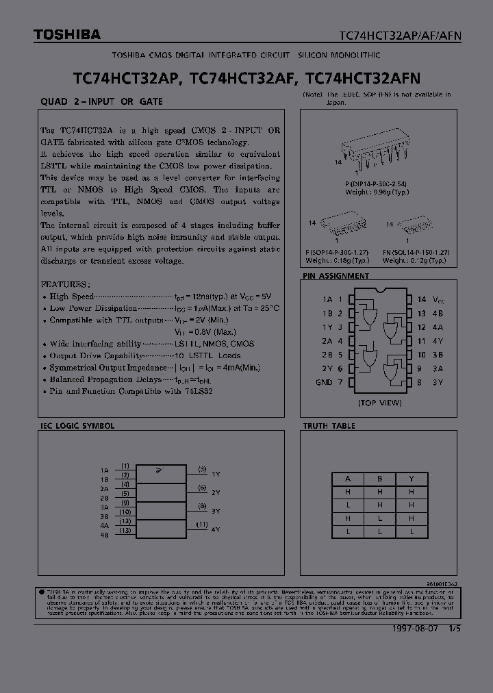 TC74HCT32AFN_322185.PDF Datasheet