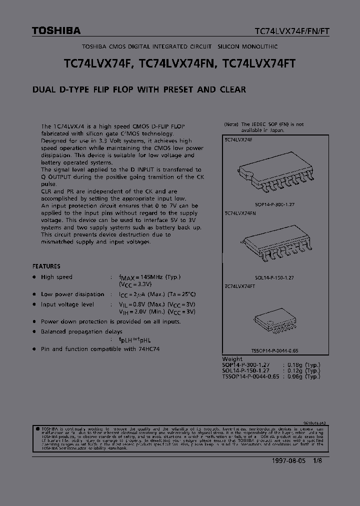 TC74LVX74FT_200756.PDF Datasheet