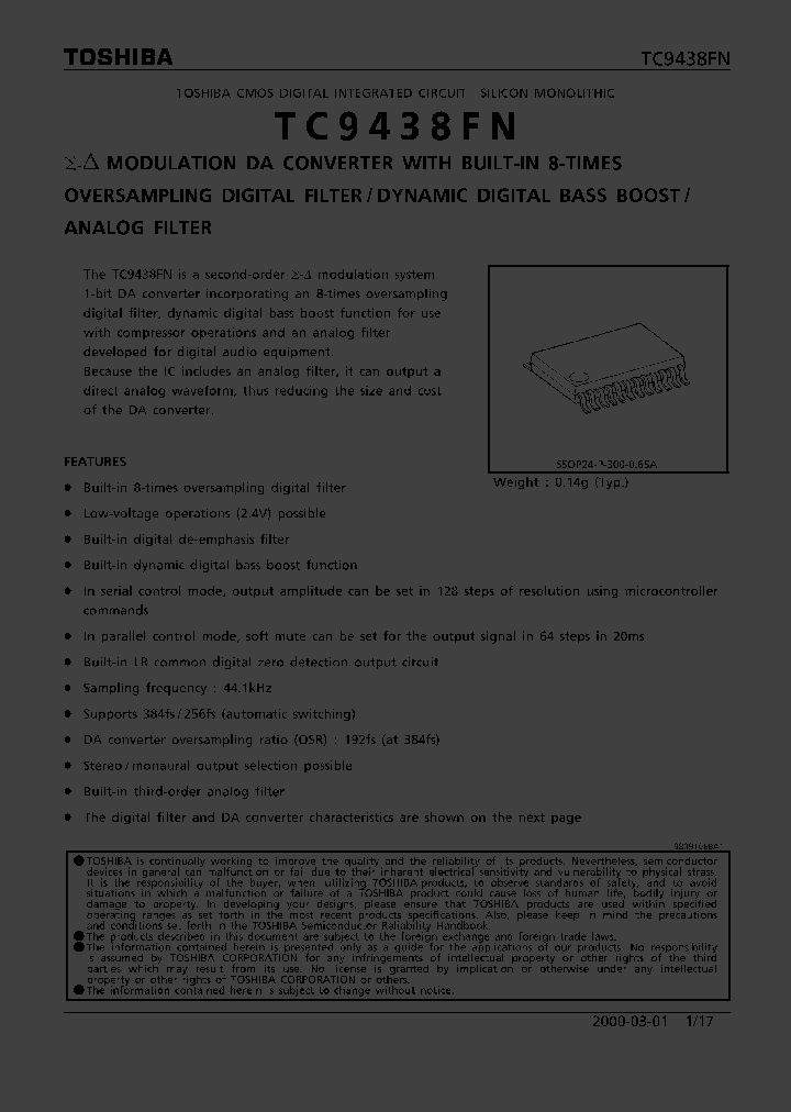 TC9438FN_314167.PDF Datasheet