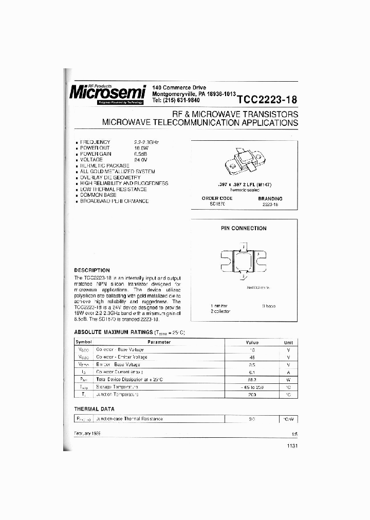 TCC2223-18_334315.PDF Datasheet