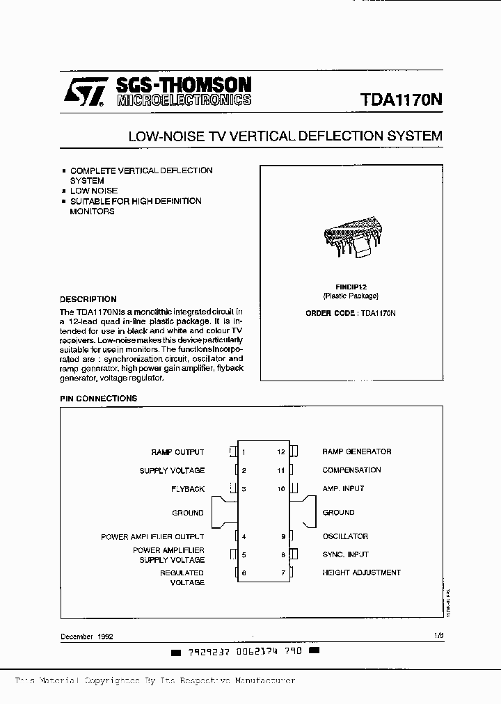 TDA1170N_310816.PDF Datasheet