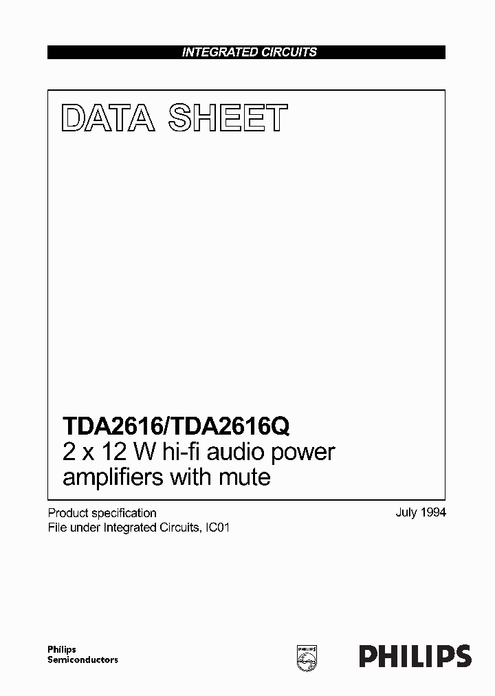 TDA2616_182201.PDF Datasheet