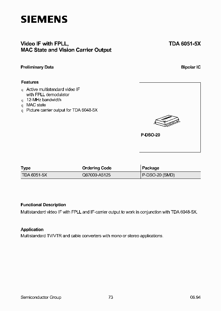 TDA6051-5X_194401.PDF Datasheet