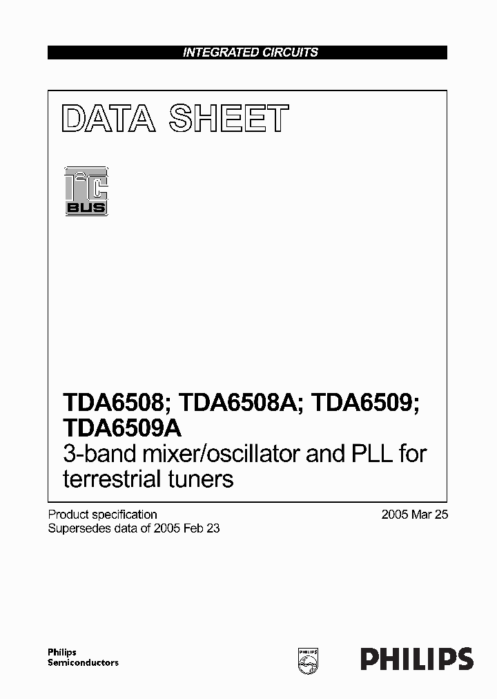 TDA6509_311561.PDF Datasheet