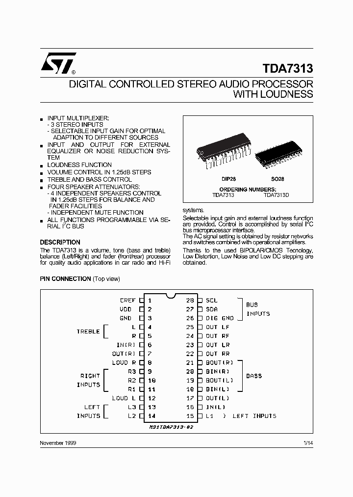 TDA7313D_180794.PDF Datasheet