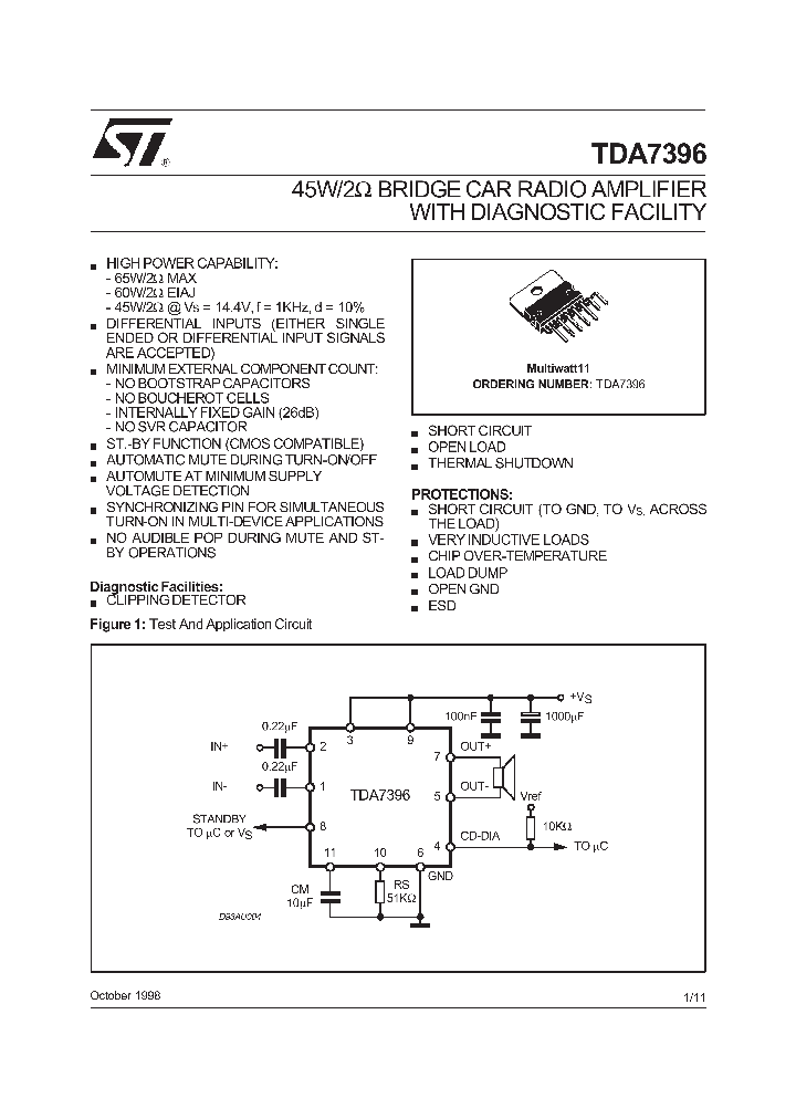 TDA7396_191946.PDF Datasheet