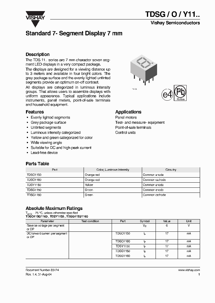 TDSO1160_336681.PDF Datasheet