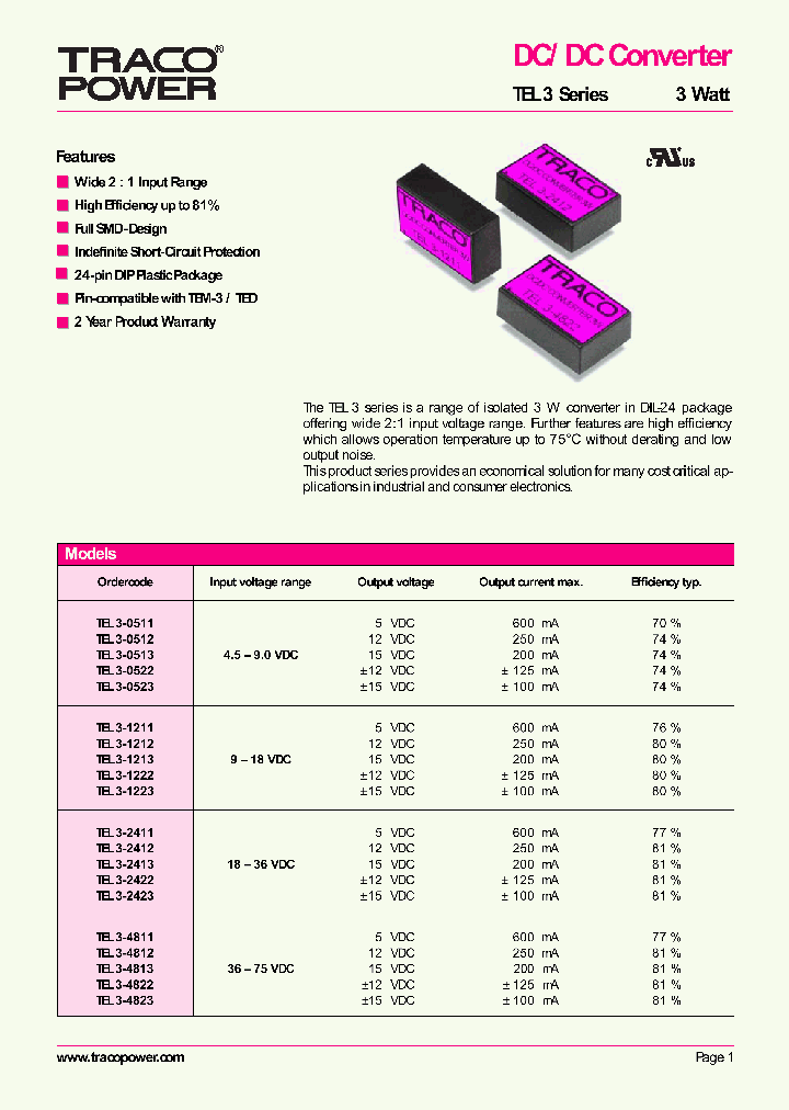 TEL3-0513_369284.PDF Datasheet