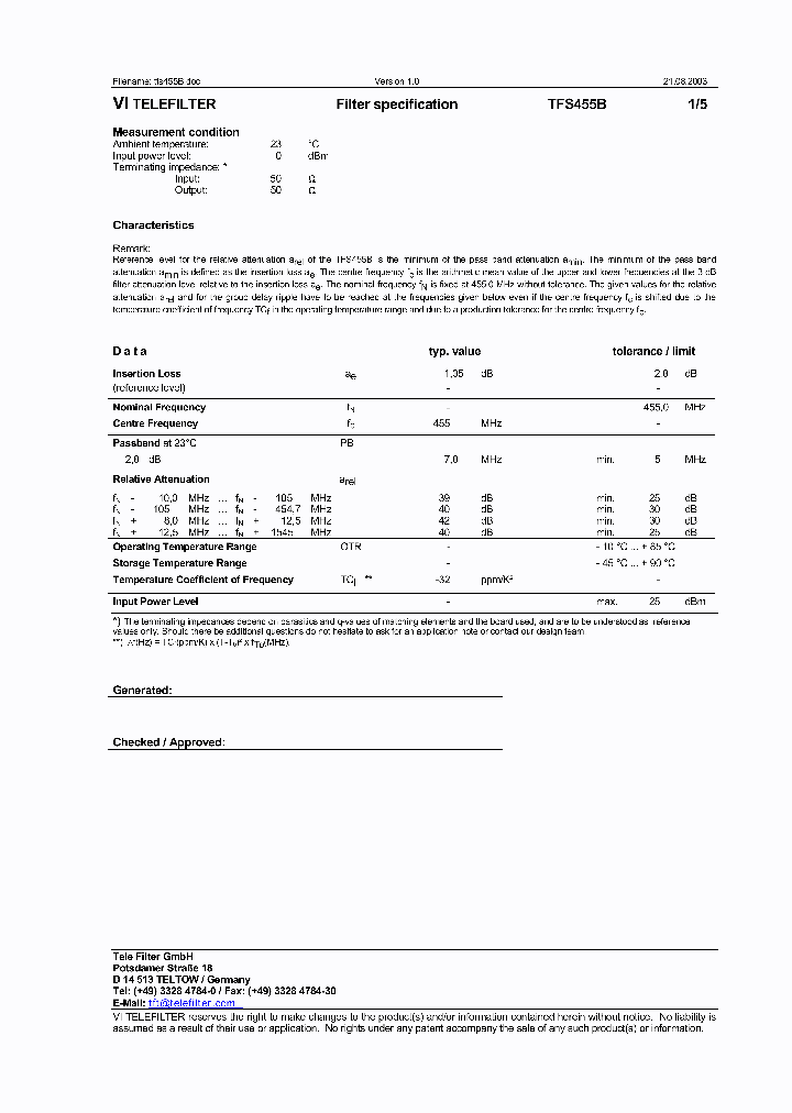 TFS455B_327932.PDF Datasheet