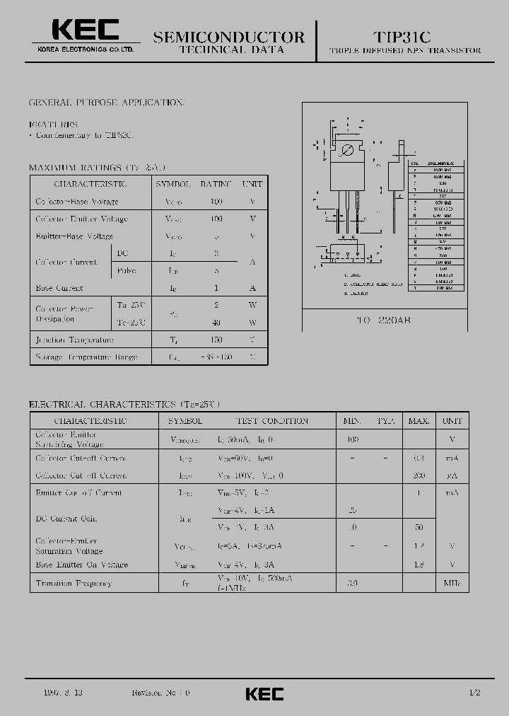 TIP31C_321952.PDF Datasheet