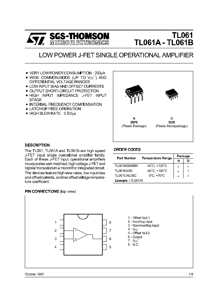 TL061_342746.PDF Datasheet