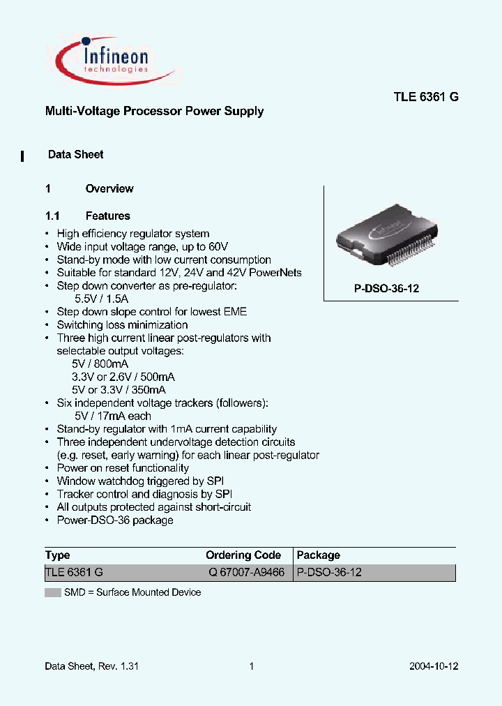 TLE6361G_368645.PDF Datasheet