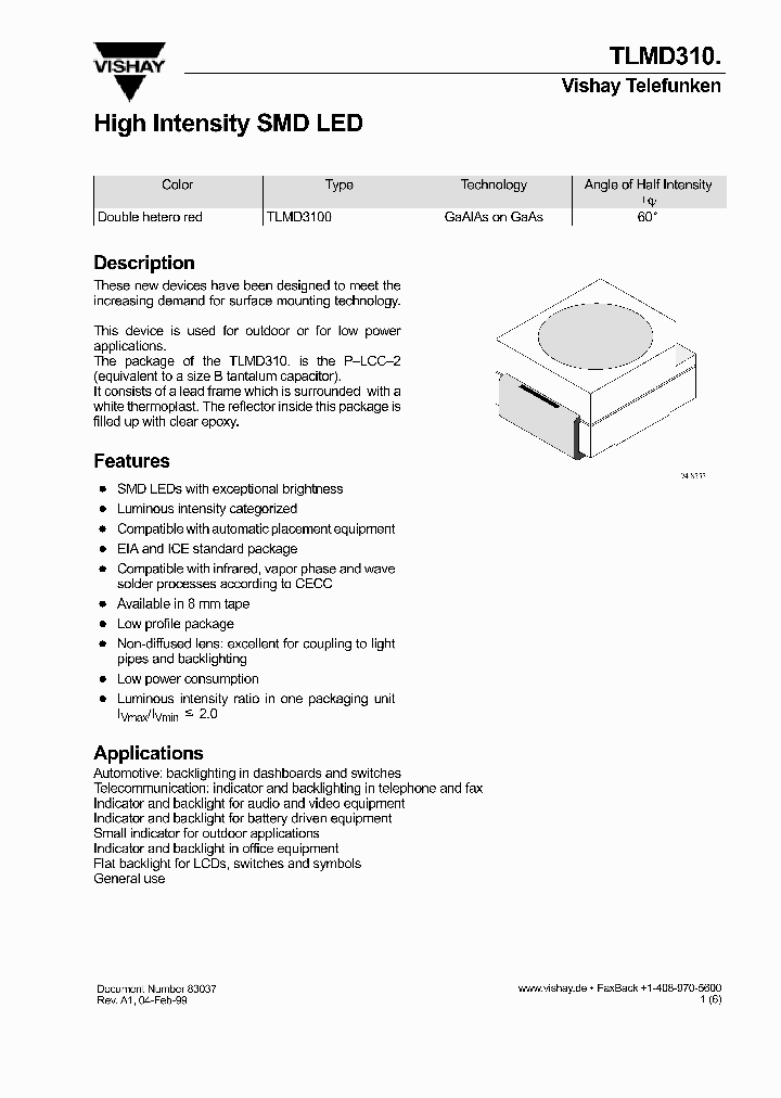 TLMD310_309125.PDF Datasheet