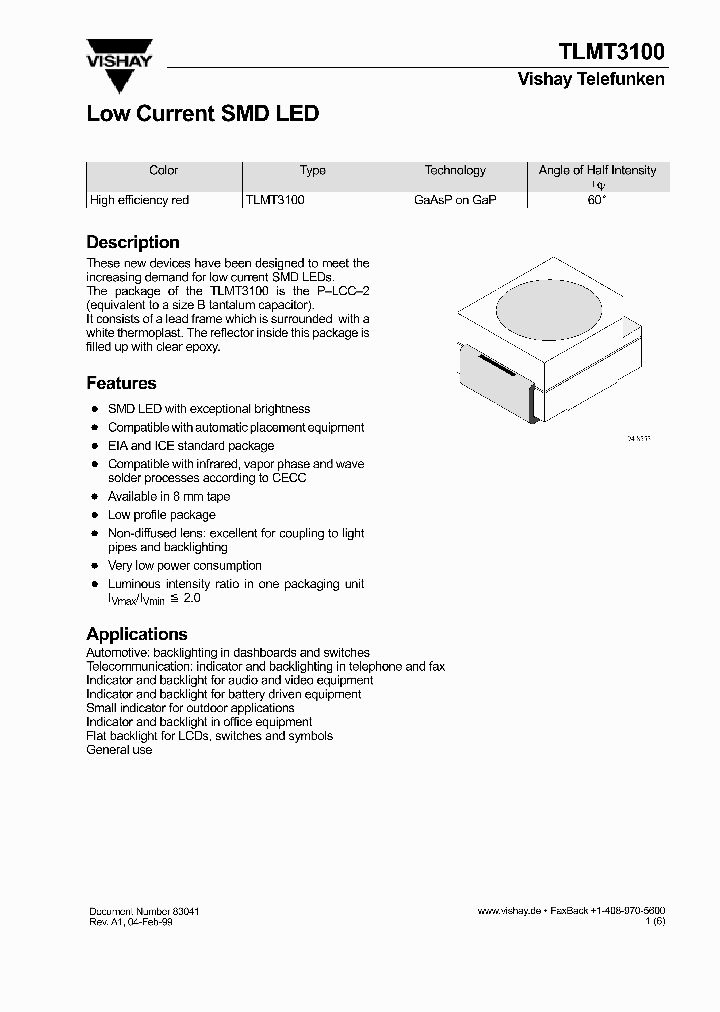 TLMT3100_76424.PDF Datasheet