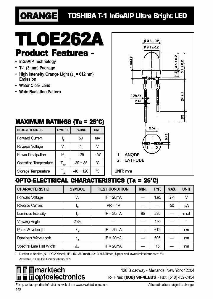 TLOE262A_349075.PDF Datasheet
