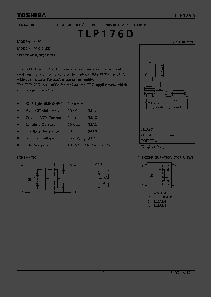 TLP176D_348119.PDF Datasheet
