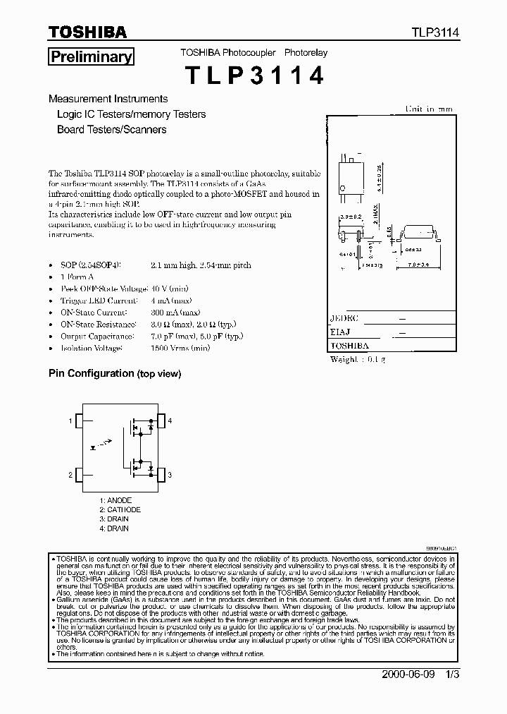 TLP3114_327301.PDF Datasheet