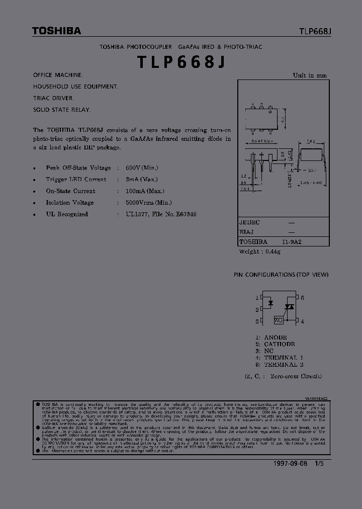 TLP668J_323608.PDF Datasheet