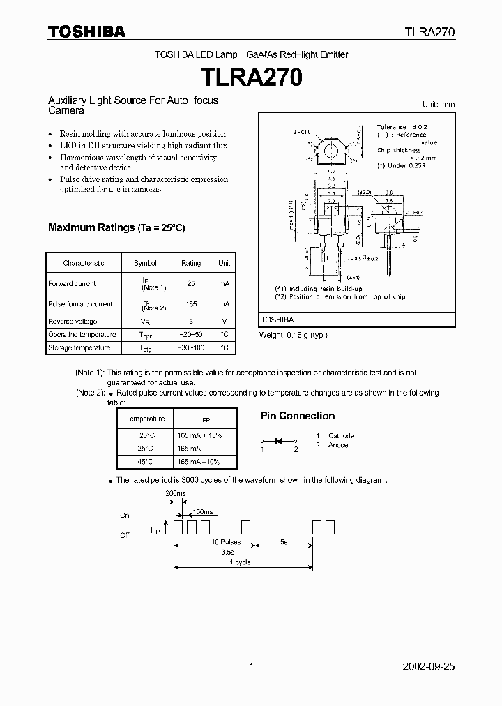 TLRA270_360486.PDF Datasheet