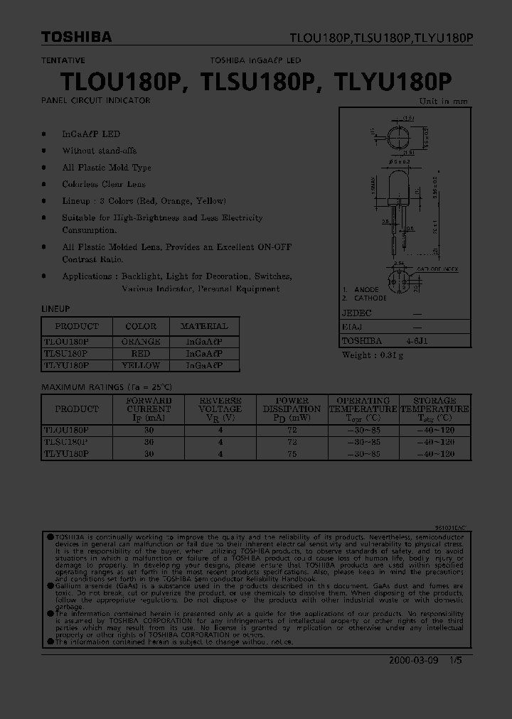 TLSU180P_337454.PDF Datasheet