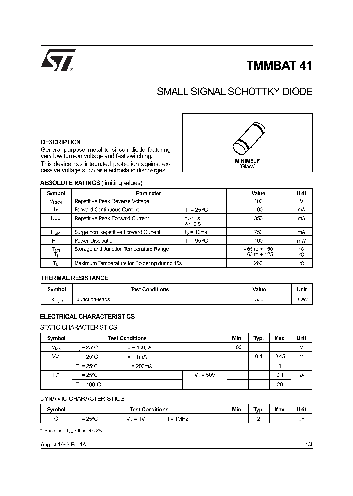 TMMBAT41FILM_319899.PDF Datasheet