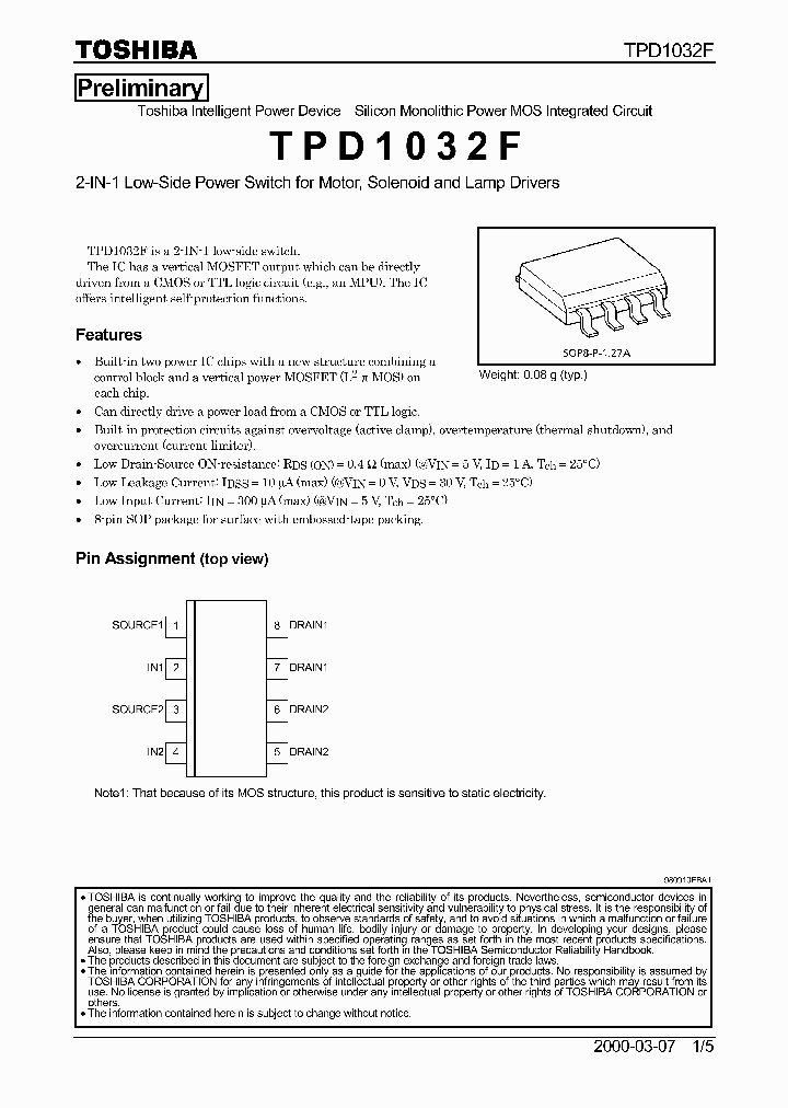 TPD1032F_339785.PDF Datasheet