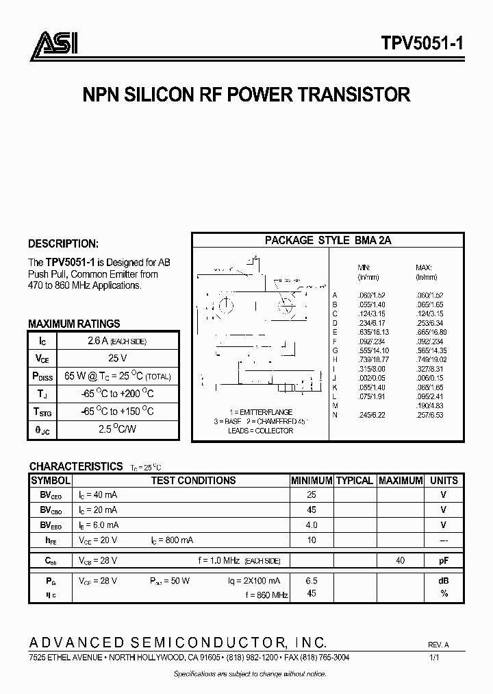 TPV5051-1_344973.PDF Datasheet