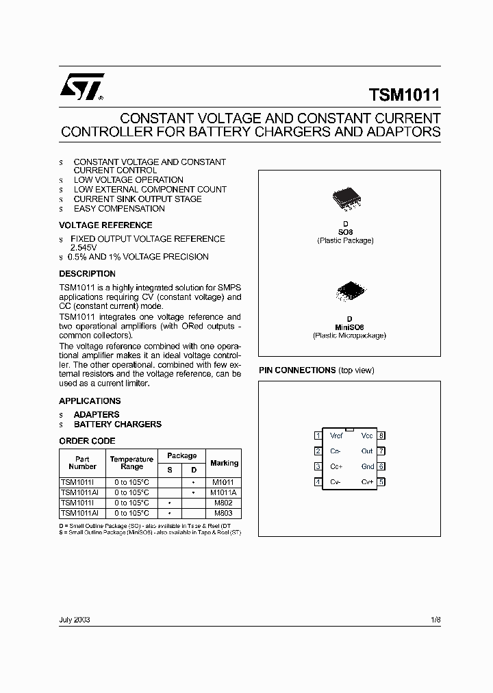 TSM1011_188608.PDF Datasheet