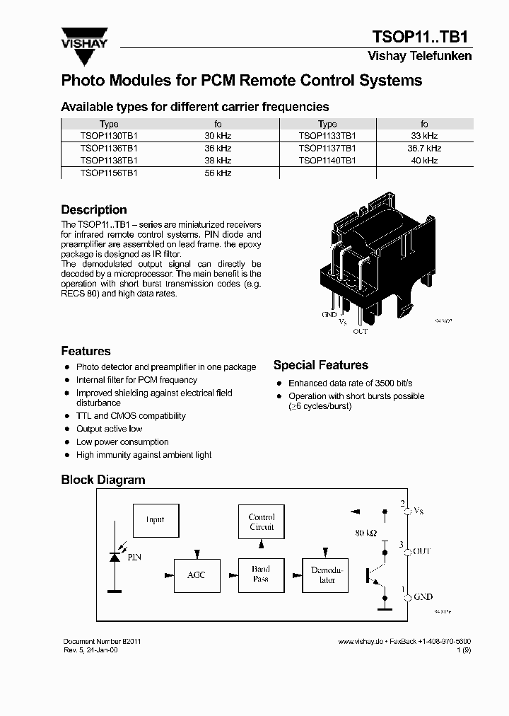 TSOP1140TB1_335854.PDF Datasheet