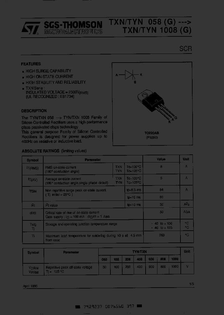 TYN058_340748.PDF Datasheet